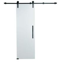 Porta Celeiro de Correr Branco Prime 210x80