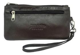 Porta Celular Bolsinha Feminina Em Couro Alça Removivel