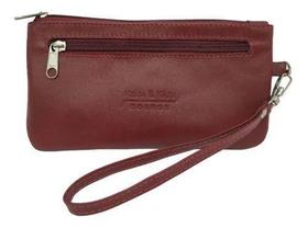 Porta Celular Bolsinha Feminina Em Couro Alça Removivel