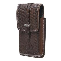 Porta Celular de Couro Bordado Cow Way 38420 Porta Celular de Couro Bordado Cow Way 38420