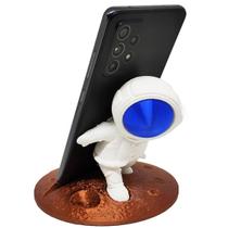 Porta Celular Luxo 3D Astronauta Lua Planeta Decoração Sala