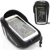 Porta Celular Smartphone e Acessórios Absolute para Bike Mtb Bolsa Bicicleta Quadro e Guidão