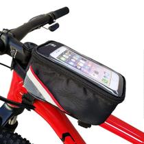 Porta Celular Smartphone P/ Quadro De Bicicleta Adulto Unissex