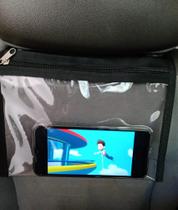 Porta celular suporte amarrar no banco carro Porta celular suporte amarrar no banco carro