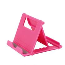 Porta Celular Suporte Para Apoiar Mesa Escritório Rosa