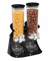 Porta Cereais 3 Litros Organizador Duplo com 2 Xícaras 200ml