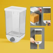 Porta Cereal de Parede Hermético 1L Dispenser Alimentos Porta Cereal de Parede Hermético 1L Dispenser Alimentos