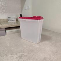 Porta Cereal Tupperware 2,8 Litros com Tampa Vinho Porta Cereal Tupperware 2,8 Litros com Tampa Vinho