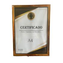 Porta Certificado, Diploma, Foto 30 x 21 cm Moldura A4