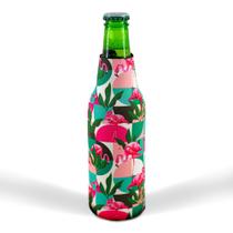 Porta Cerveja Long Neck Térmico 330ml Koozie Flamingus