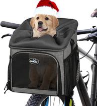 Porta-cestos para bicicletas para animais de estimação Wakytu para cães e gatos pequenos