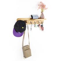Porta Chave Chaveiro Parede Decoração Moderno Prateleira