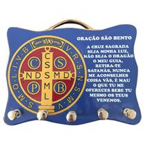 Porta Chave com Medalha de São Bento - Mod 02 Porta Chave com Medalha de São Bento - Mod 02