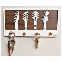 Porta Chave Criativo Moderno de Parede Guitarra
