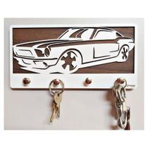 Porta Chave de Parede Decoração Moderna Carro