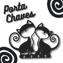 Porta Chave De Parede - Gatinhos - Linha Pet - Nybc
