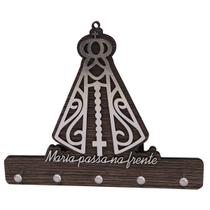 Porta Chave Madeira Ecológica Maria Passa Na Frente