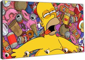 Porta Chave Simpsons Família Homer Cerveja Organizador Chaveiros