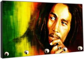 Porta Chaves Bandas Bob Marley Reggae Música Casa Escritório Organizador RC007 - Vital Printer