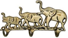 Porta Chaves Cabide Elefantes Em Bronze Decorações Africa Porta Chaves Cabide Elefantes Em Bronze Decorações Africa