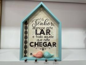 Porta chaves com pássaros "senhor, abençoe este lar e todo aquele que nele chegar." Porta chaves com pássaros "senhor, abençoe este lar e todo aquele que nele chegar."