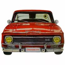 Porta Chaves De Parede Retrô Decorativo Chevrolet C14 Red