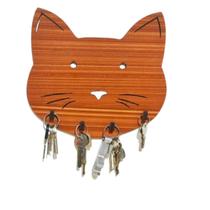 Porta Chaves de Parede Suporte Chaveiro Gato