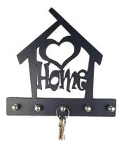 Porta Chaves Decorativo Casa Home Mdf Porta Chaves Decorativo Casa Home Mdf