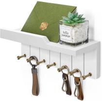 Porta-chaves decorativo para montagem na parede Rebee Vision 30cm branco Porta-chaves decorativo para montagem na parede Rebee Vision 30cm branco