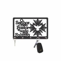 Porta Chaves Divino Espírito Santo O Senhor é meu pastor e nada me faltará criativo