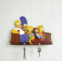 Porta Chaves Família Homer Simpsons Chaveiro Decoração Presente Amigo Porta Chaves Família Homer Simpsons Chaveiro Decoração Presente Amigo