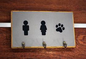 Porta-chaves família mdf