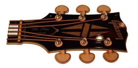 Porta Chaves Guitarra Gibson Les Paul Alto Relevo Mdf 29 cm