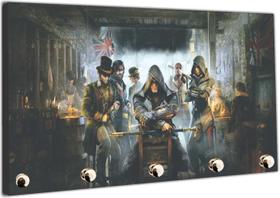 Porta Chaves Jogos Games Assassins Creed Organizador Chaveiro