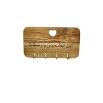 Porta Chaves Lar de Madeira Teca Porta Chaves Lar de Madeira Teca