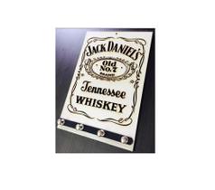 Porta Chaves Madeira Mdf Não Esqueça Chaves Jack Daniel's Porta Chaves Madeira Mdf Não Esqueça Chaves Jack Daniel's