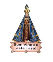 Porta Chaves Nossa Senhora Aparecida De Pendurar Mdf