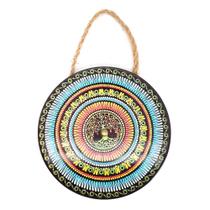 Porta Chaves Parede Suporte Chaveiro Cerâmica Árvore da Vida