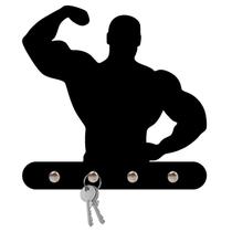 Porta Chaves Parede Suporte Chaveiro Fitness Academia Porta Chaves Parede Suporte Chaveiro Fitness Academia