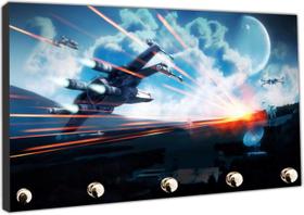 Porta Chaves Star Wars Nave Geek Organizador Chaveiro