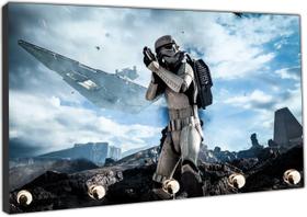 Porta Chaves Star Wars Stormtrooper Geek Organizador Chaveiro