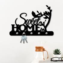 Porta Chaves Sweet home 17,3x25x0,6 em MDF