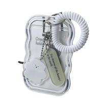 Porta-chaves Transparente Para Photocard Kpop, Design Criativo, Capa Para Cartão De Ônibus