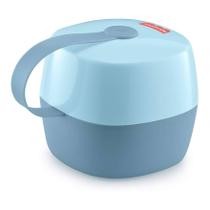 Porta Chupeta Bebê Fisher Price Azul Menino Moments