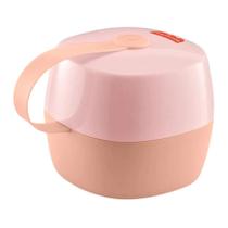 Porta Chupeta Bebê Fisher Price Rosa Menina Moments