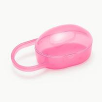 Porta Chupeta Lolly Clean Rosa