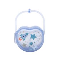 Porta Chupeta Plasútil Porta Bico Com Alça Astronauta Porta Chupeta Plasútil Porta Bico Com Alça Astronauta