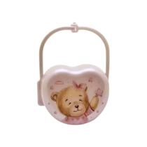 Porta Chupeta Plasútil Porta Bico Com Alça Menina ou Menino