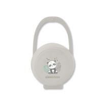Porta chupeta savanna panda beige (bege) - kikka boo