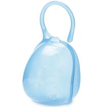 Porta chupeta translucido azul bebe cajovil Porta chupeta translucido azul bebe cajovil